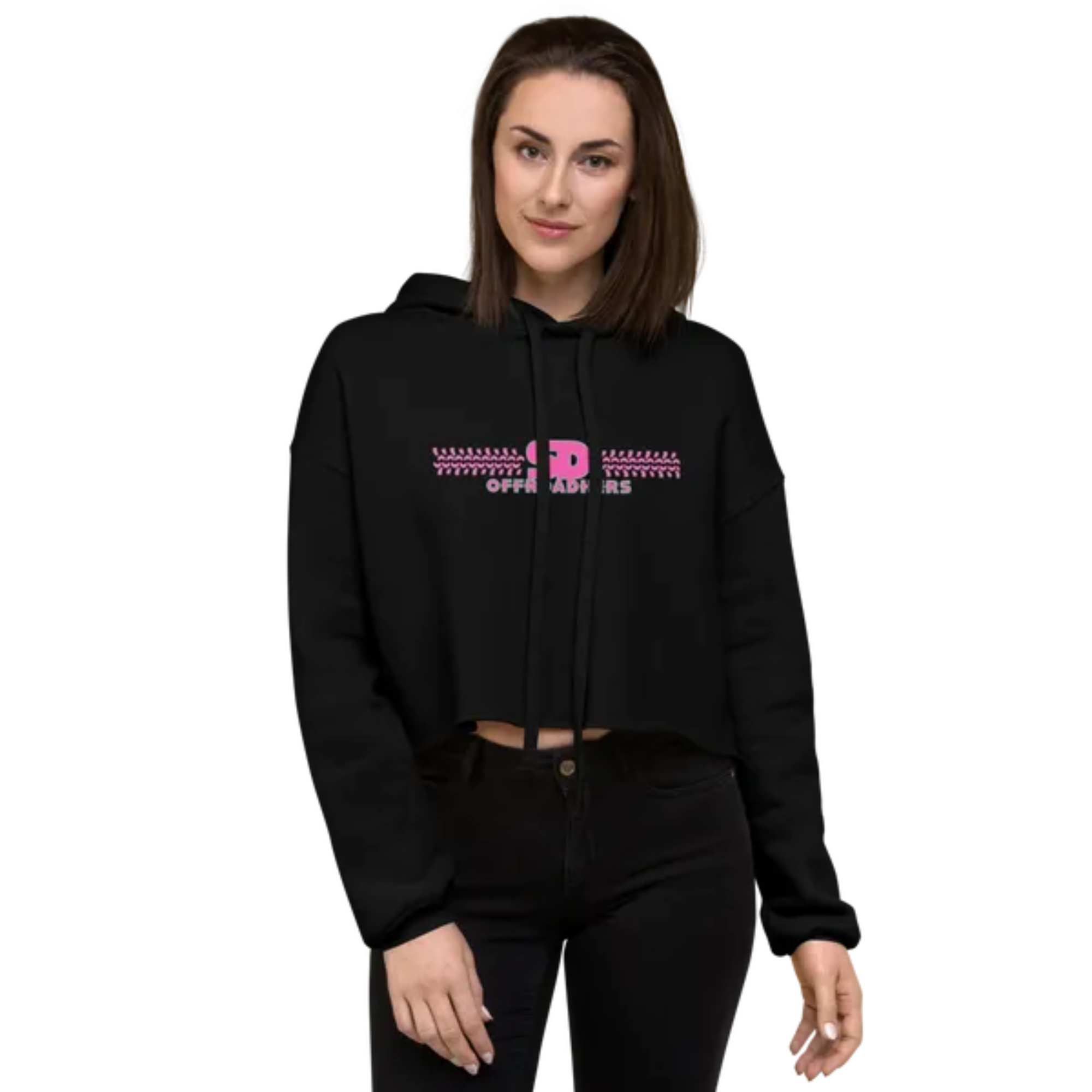 San Diego Offroadhers Crop Hoodie