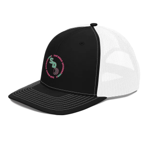 San Diego Offroadhers Trucker hat (pink/green logo)