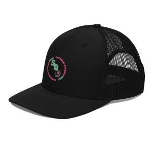 San Diego Offroadhers Trucker hat (pink/green logo)