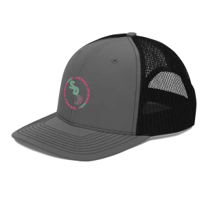 San Diego Offroadhers Trucker hat (pink/green logo)