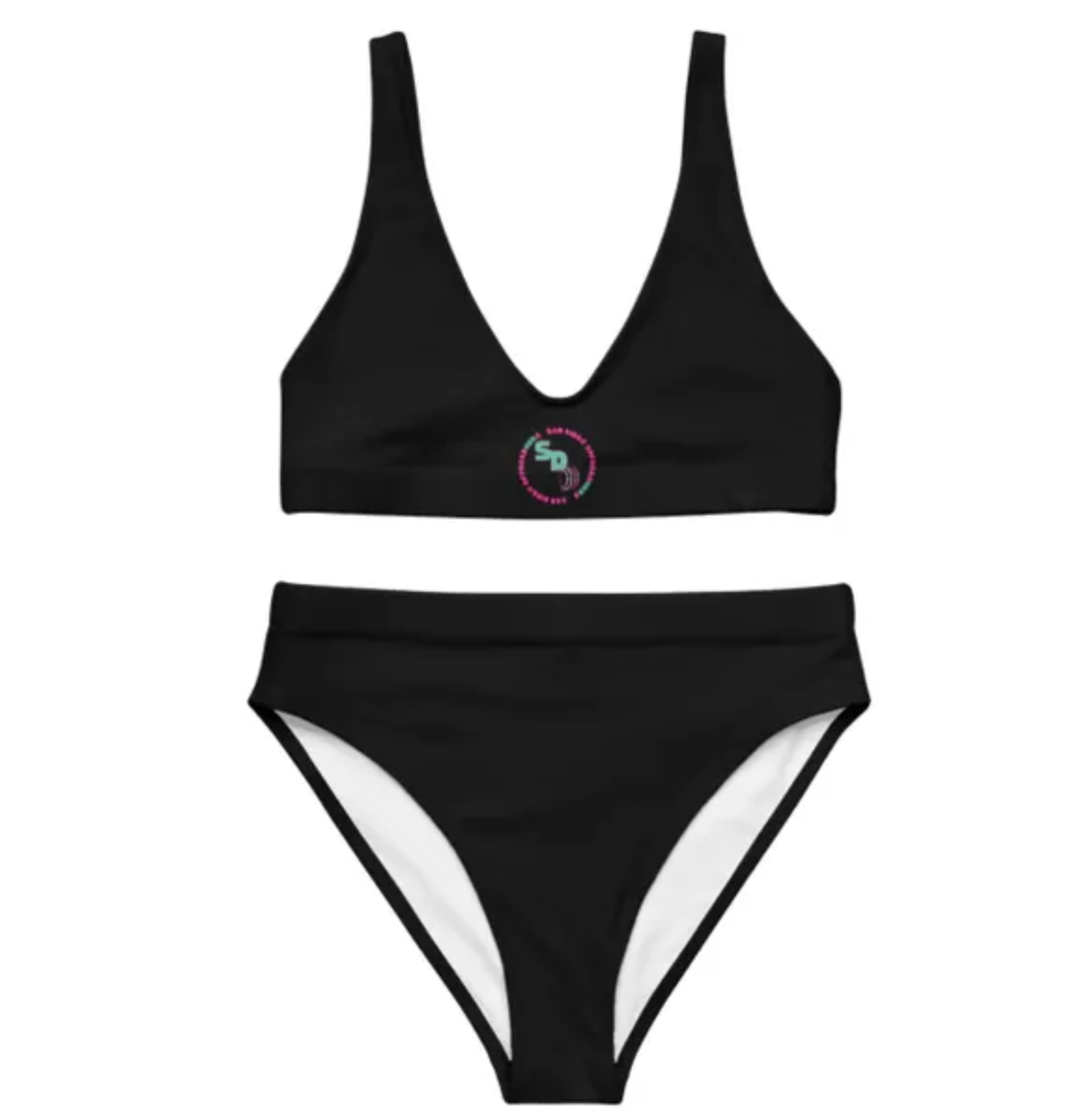 San Diego Offroadhers high wasted 2 piece bathing suit