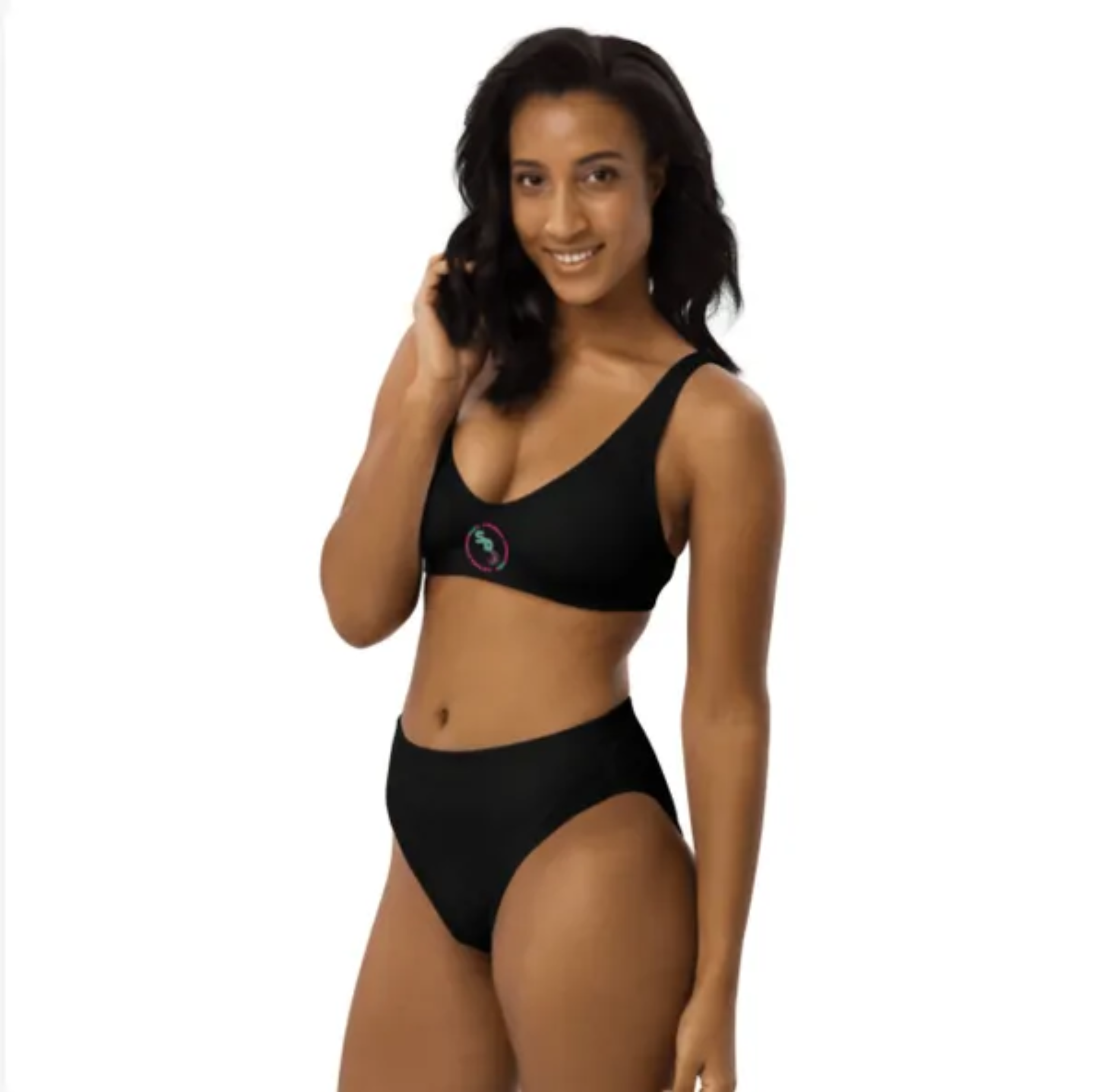 San Diego Offroadhers high wasted 2 piece bathing suit