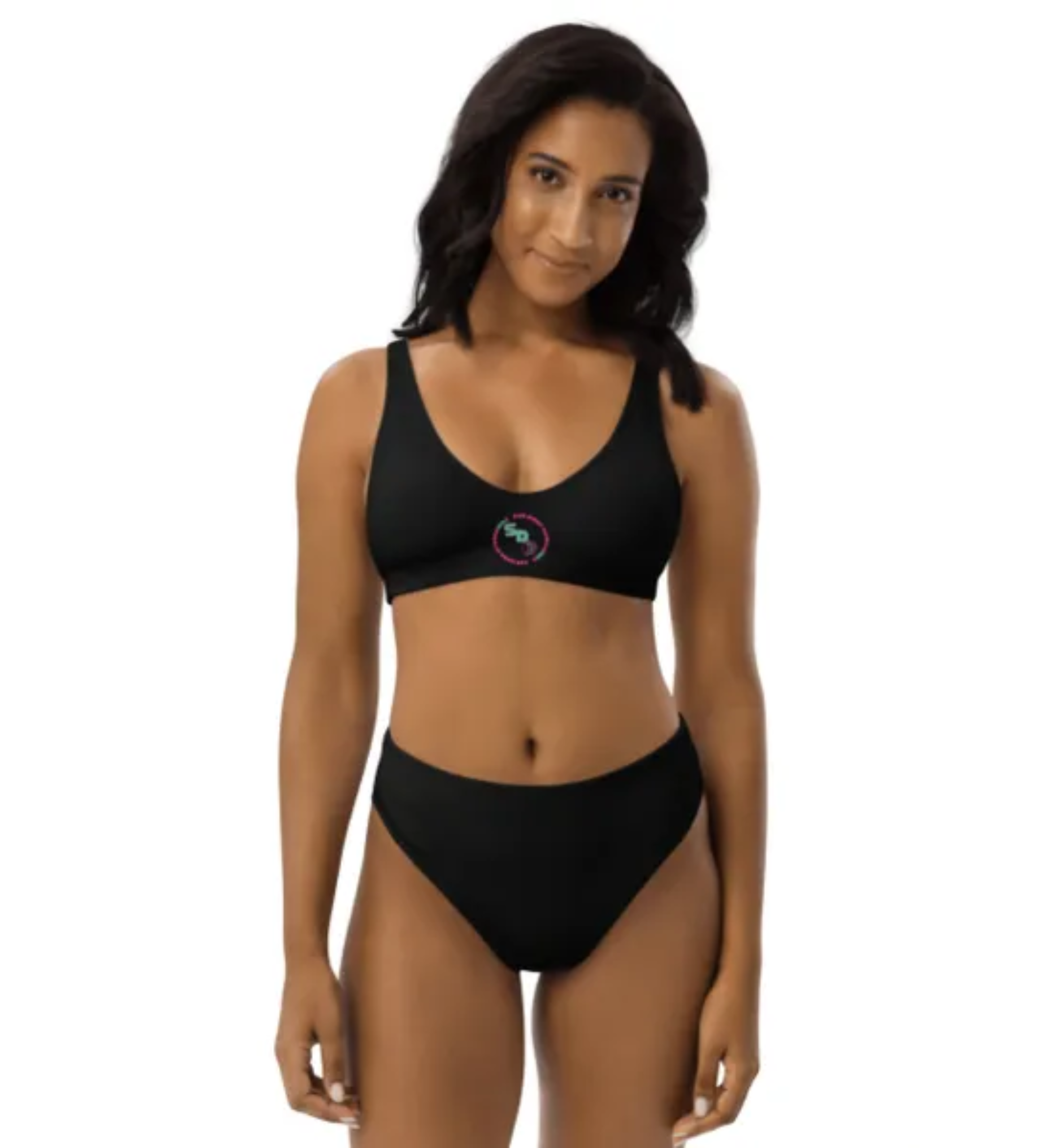 San Diego Offroadhers high wasted 2 piece bathing suit
