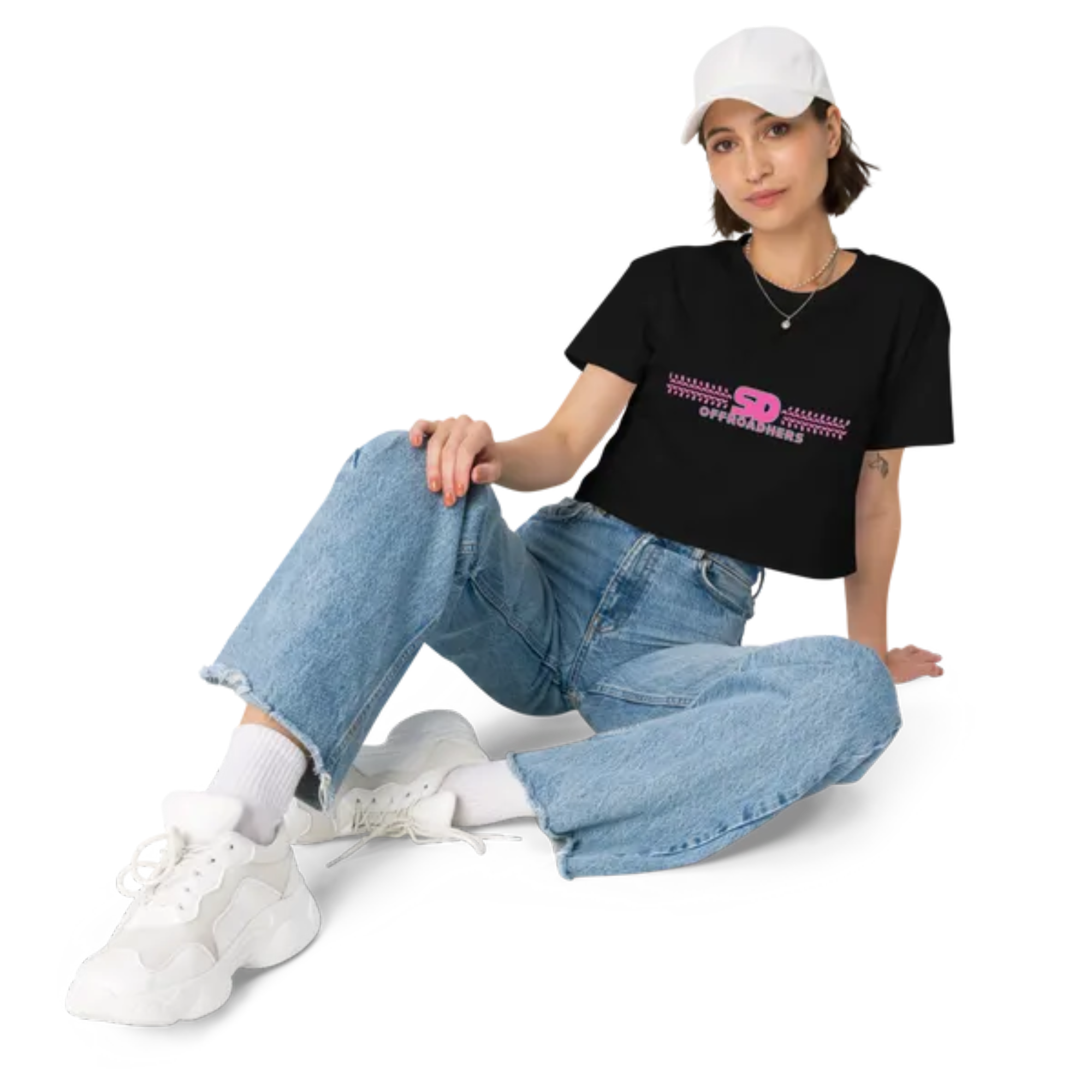 San Diego Offroadhers crop top shirt