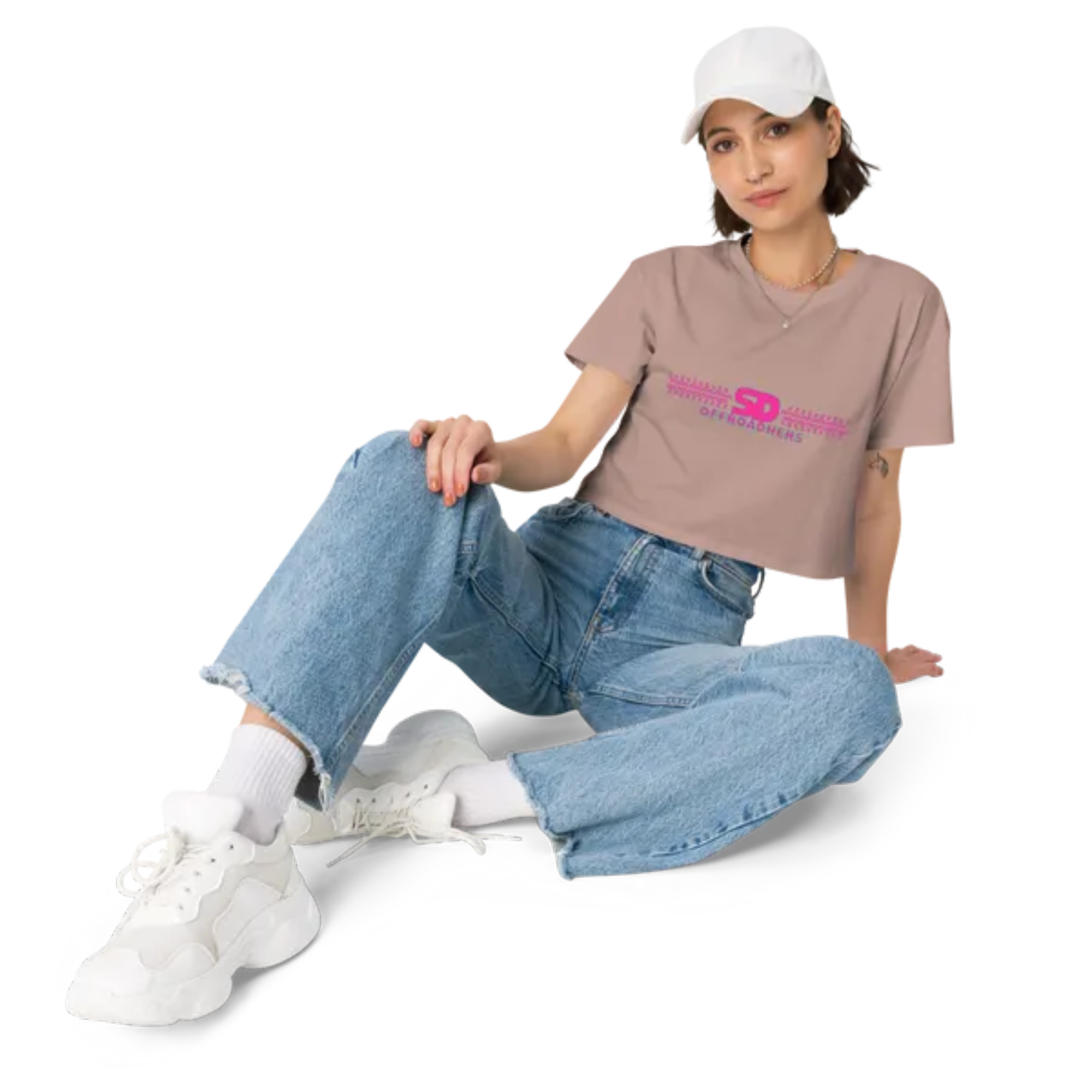 San Diego Offroadhers crop top shirt