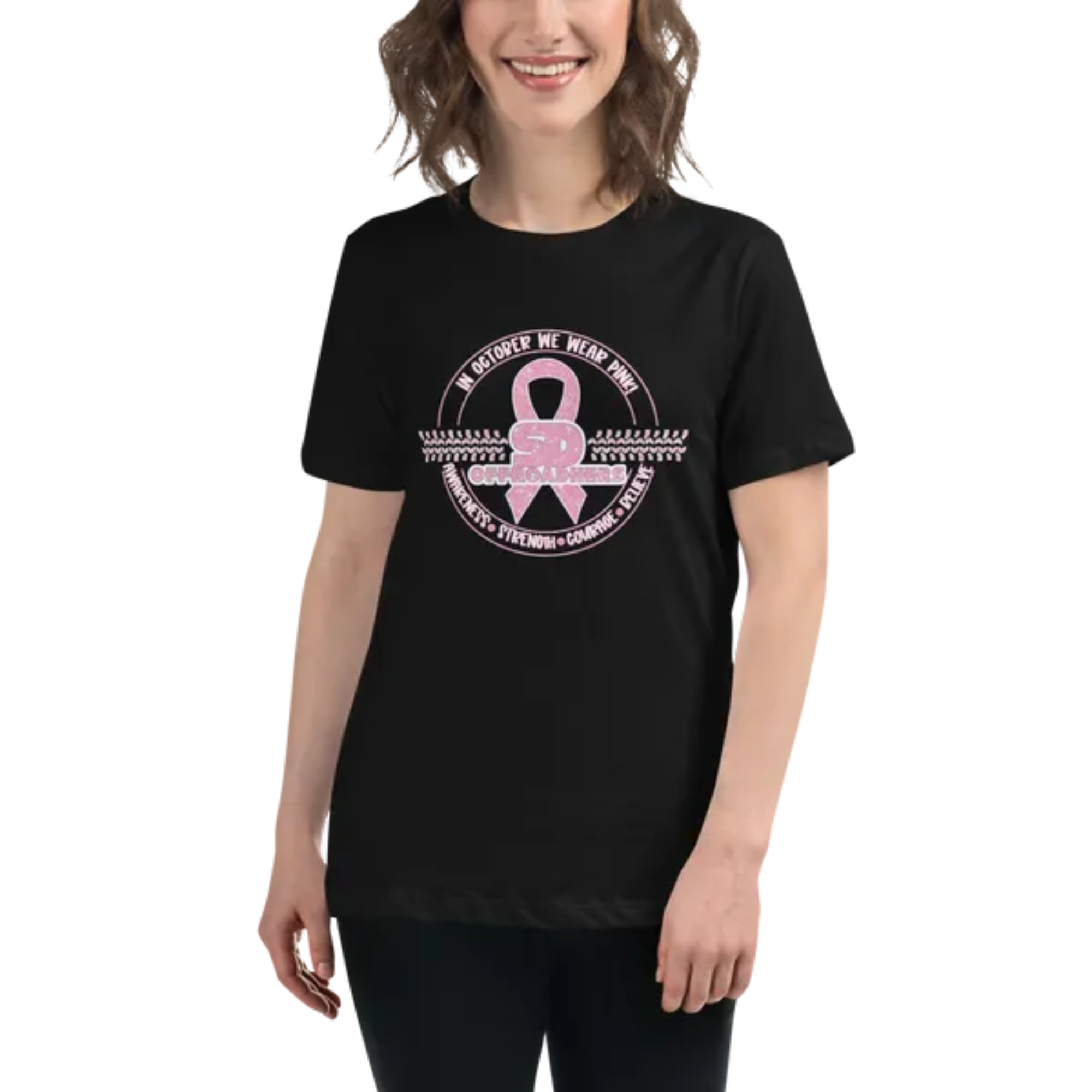 San Diego Offroadhers Breast Cancer awareness T-Shirt