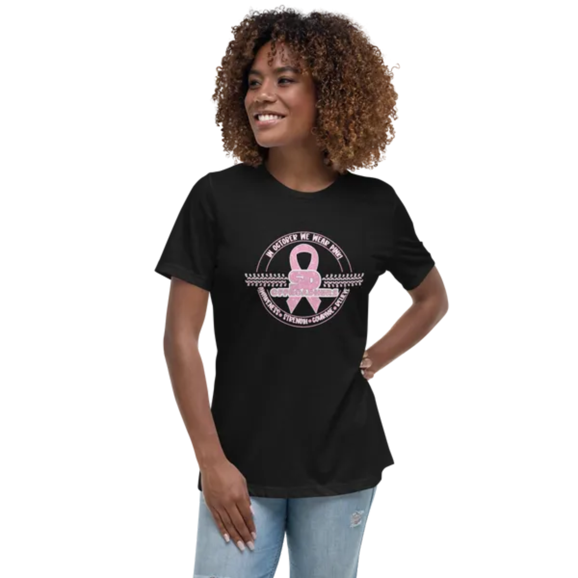 San Diego Offroadhers Breast Cancer awareness T-Shirt