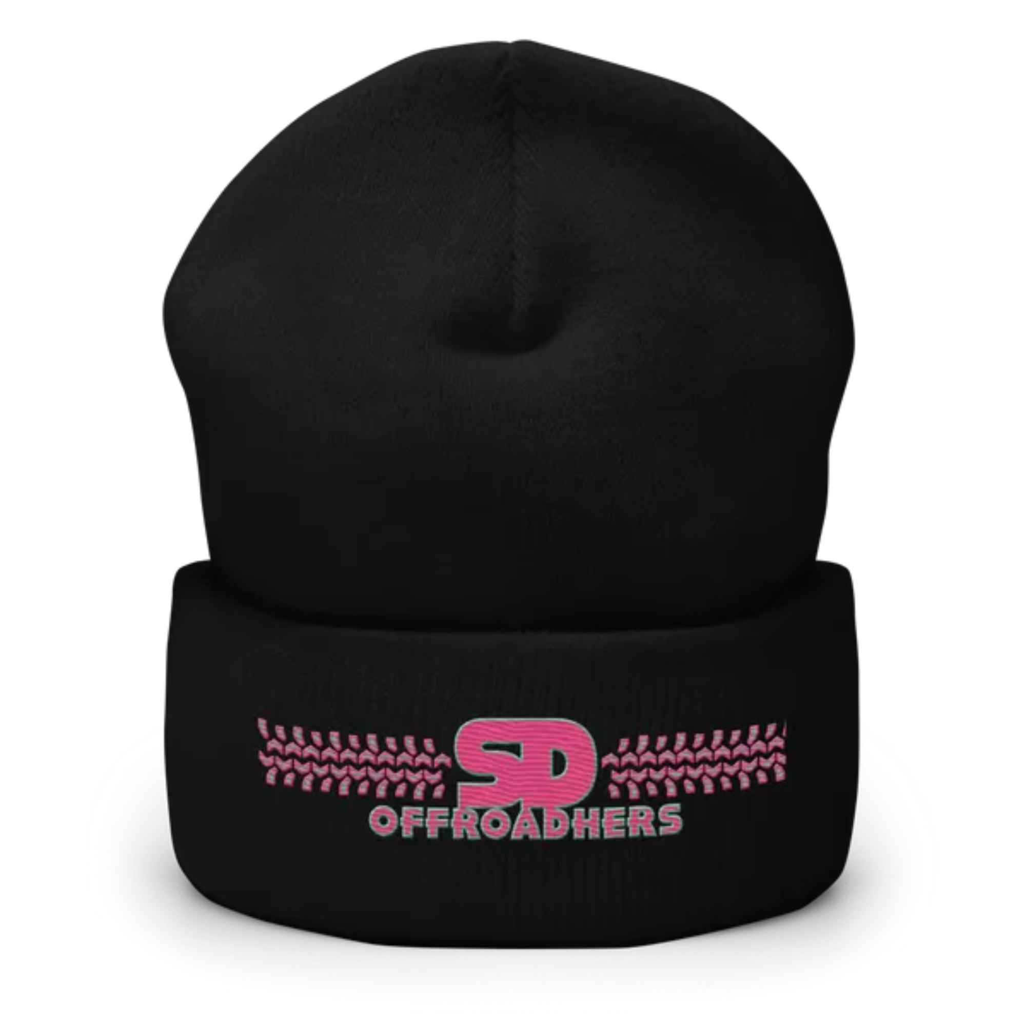 San Diego Offroadhers Beanie (pink logo)