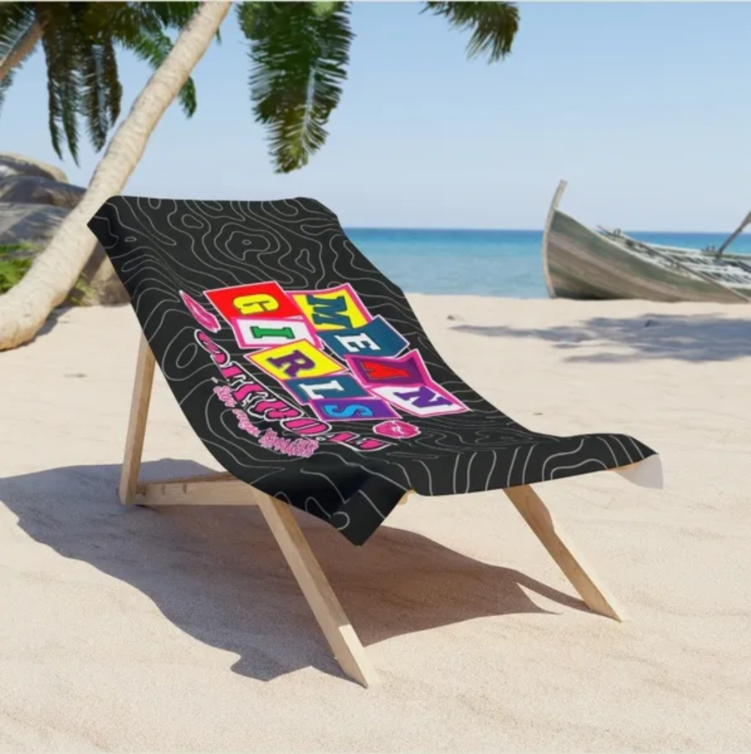 San Diego Offroadhers beach towel (Mean Girls edition)