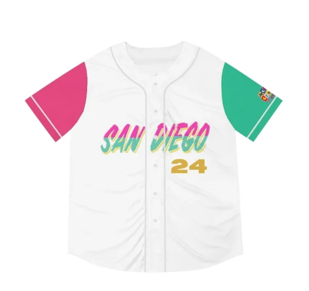 San Diego Offroadhers Baseball Jersey