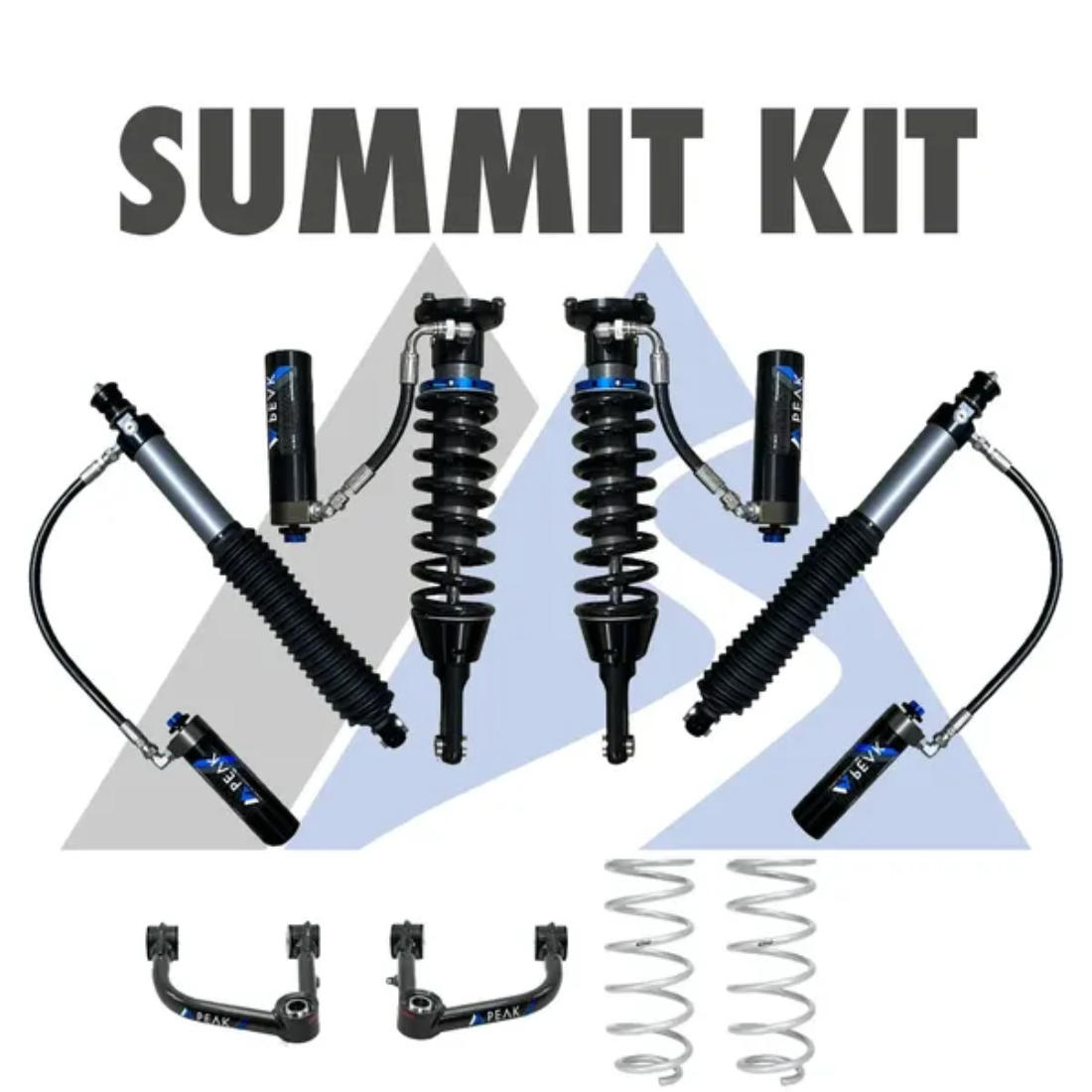 Peak Suspension 2.5″ DSC Coilovers Summit Kit | 4Runner / GX460 / FJ Cruiser 2010-2023
