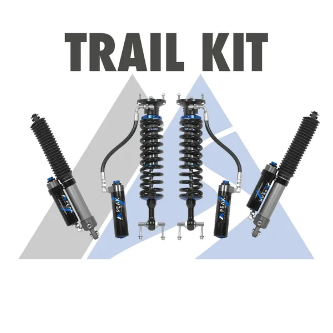 Peak Suspension 2.5″ DSC Coilover Trail Kit | Toyota Tundra 07-21