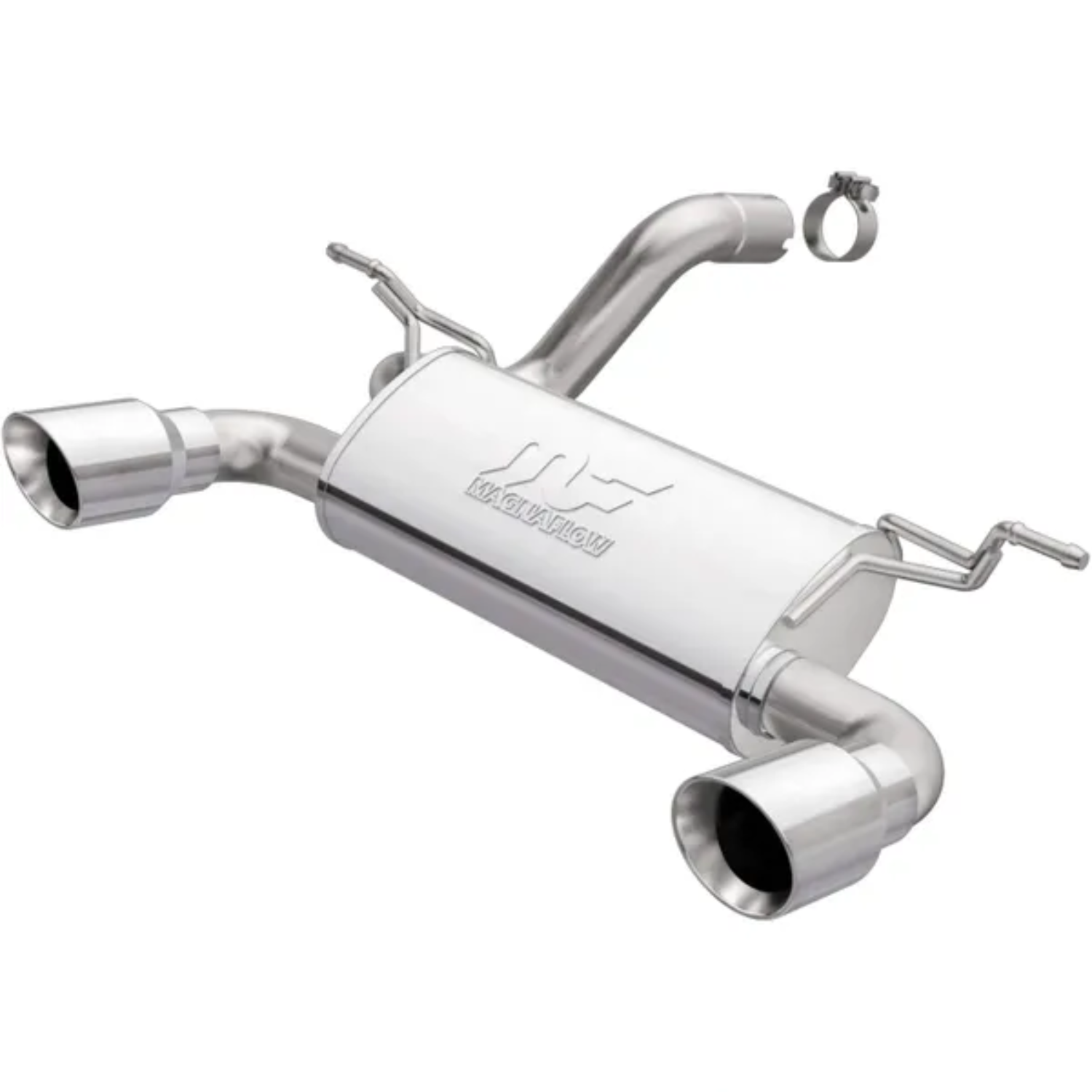 MagnaFlow 2018-2025 Jeep Wrangler Street Series Axle-Back Performance Exhaust System