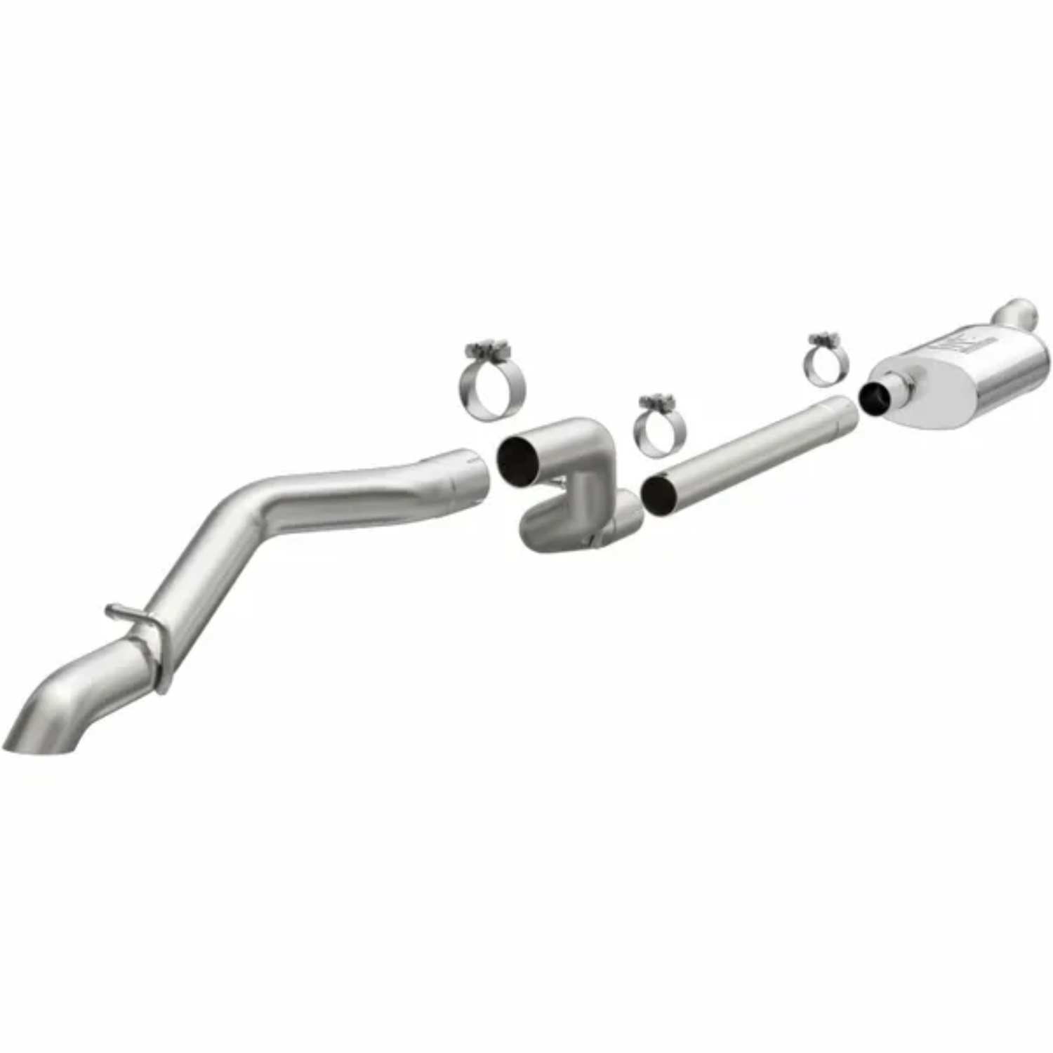 MagnaFlow 2018-2025 Jeep Wrangler Rock Crawler Series Cat-Back Performance Exhaust System (4door) (3.6L)