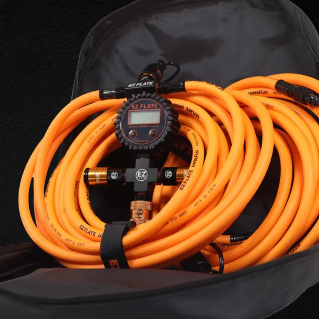 EZ FLATE Hyperflex 4-Way Hose Kit with Standard Manifold