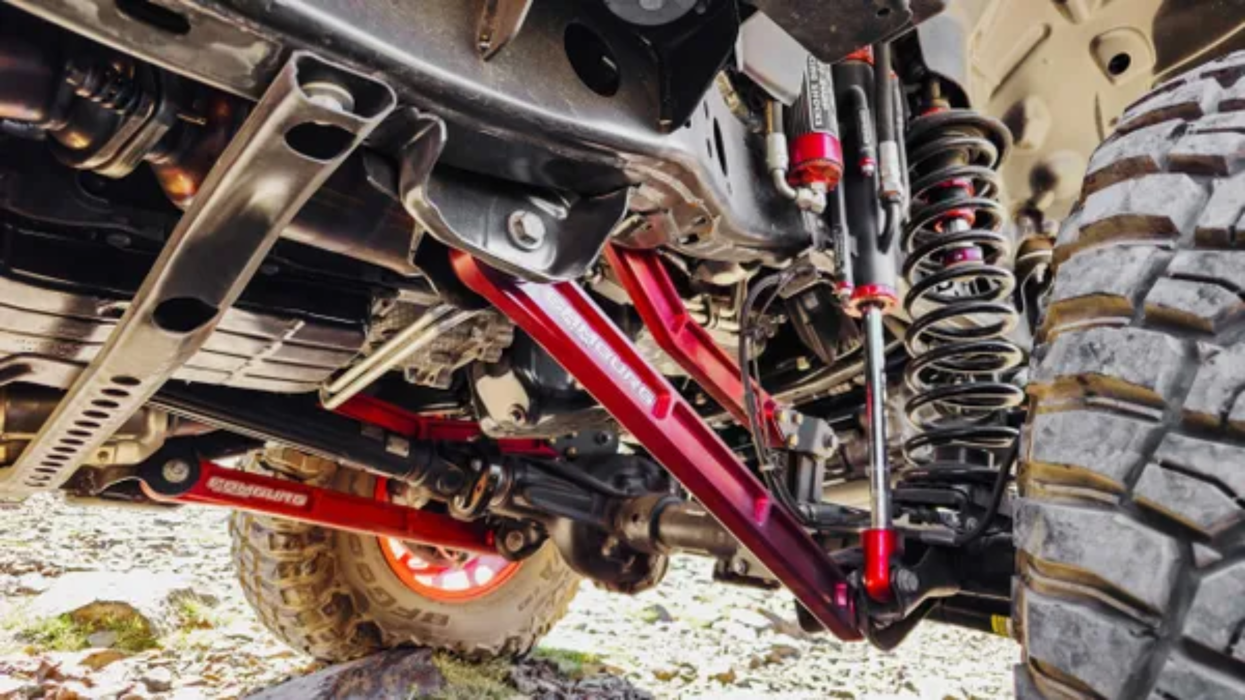 Camburg Engineering 2018-2025 Jeep Wrangler JL 2.0L | 3.6L KINETIK Series Extreme Performance System CAM-610018-RED