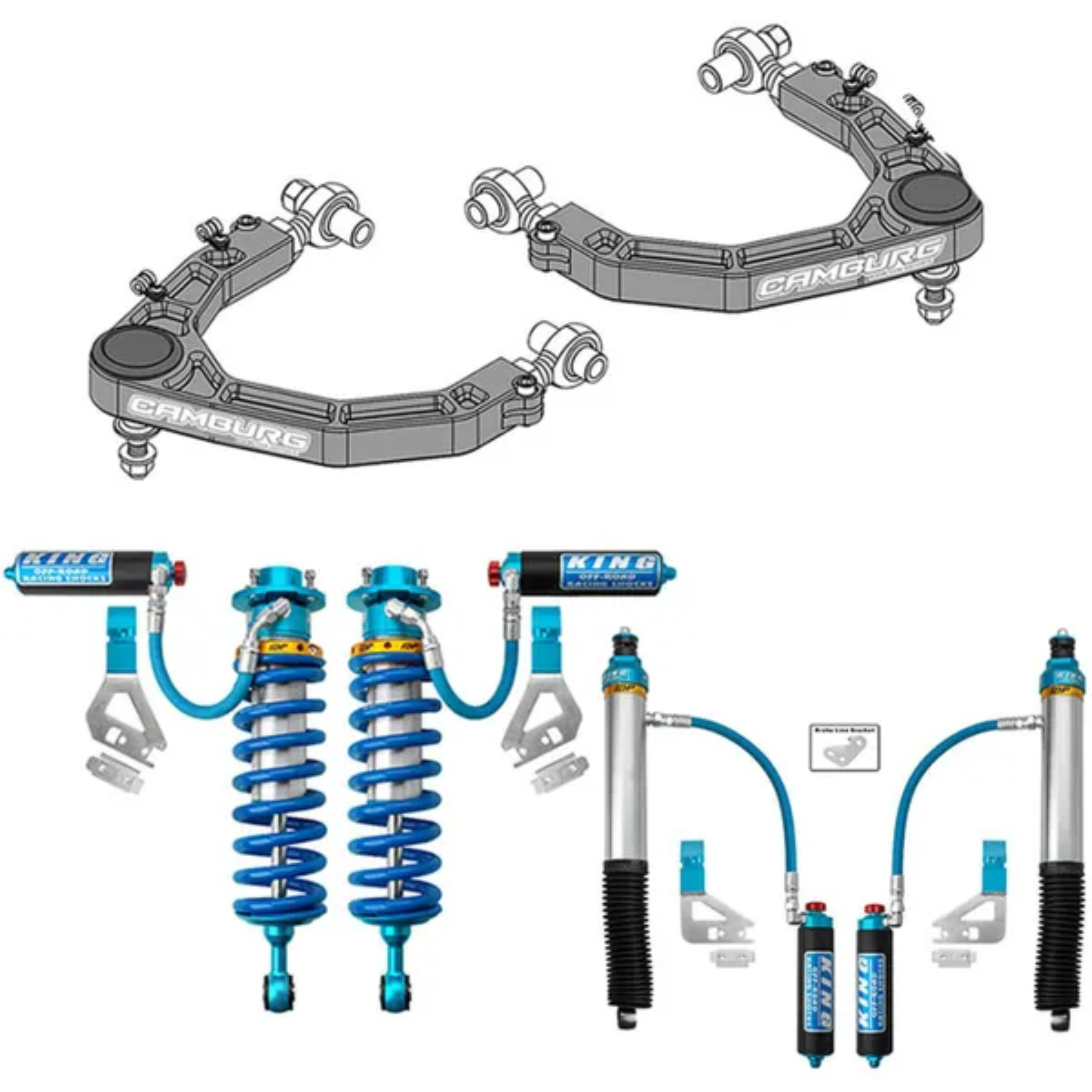 Camburg Engineering 2WD/4WD 2022-2024 Toyota Tundra King 3.0 IBP KINETIK Series Lift Kit CAM-310227-K