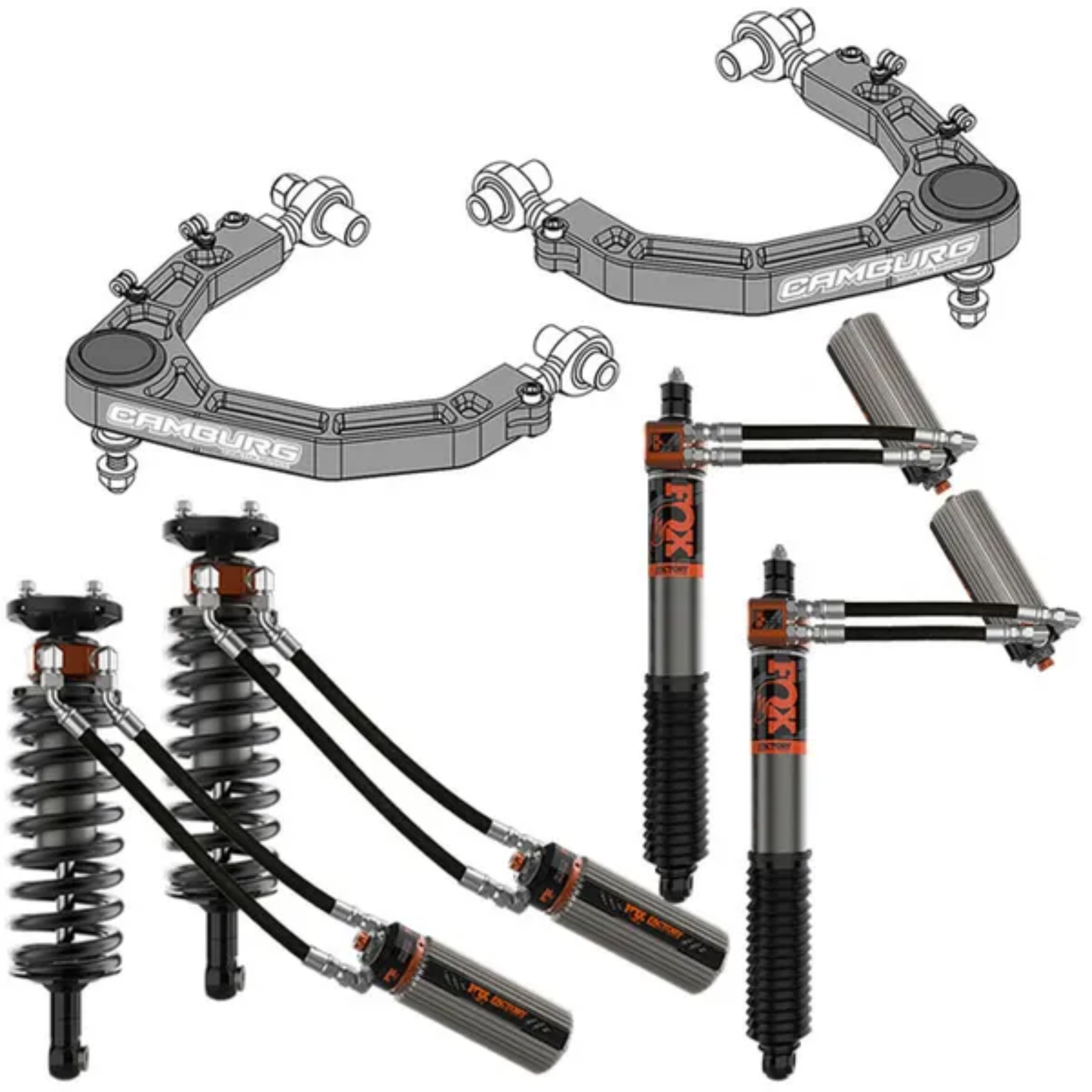 Camburg Engineering 2WD/4WD 2022-2024 Toyota Tundra FOX 3.0 DSC KINETIK Series Lift Kit CAM-310239-K