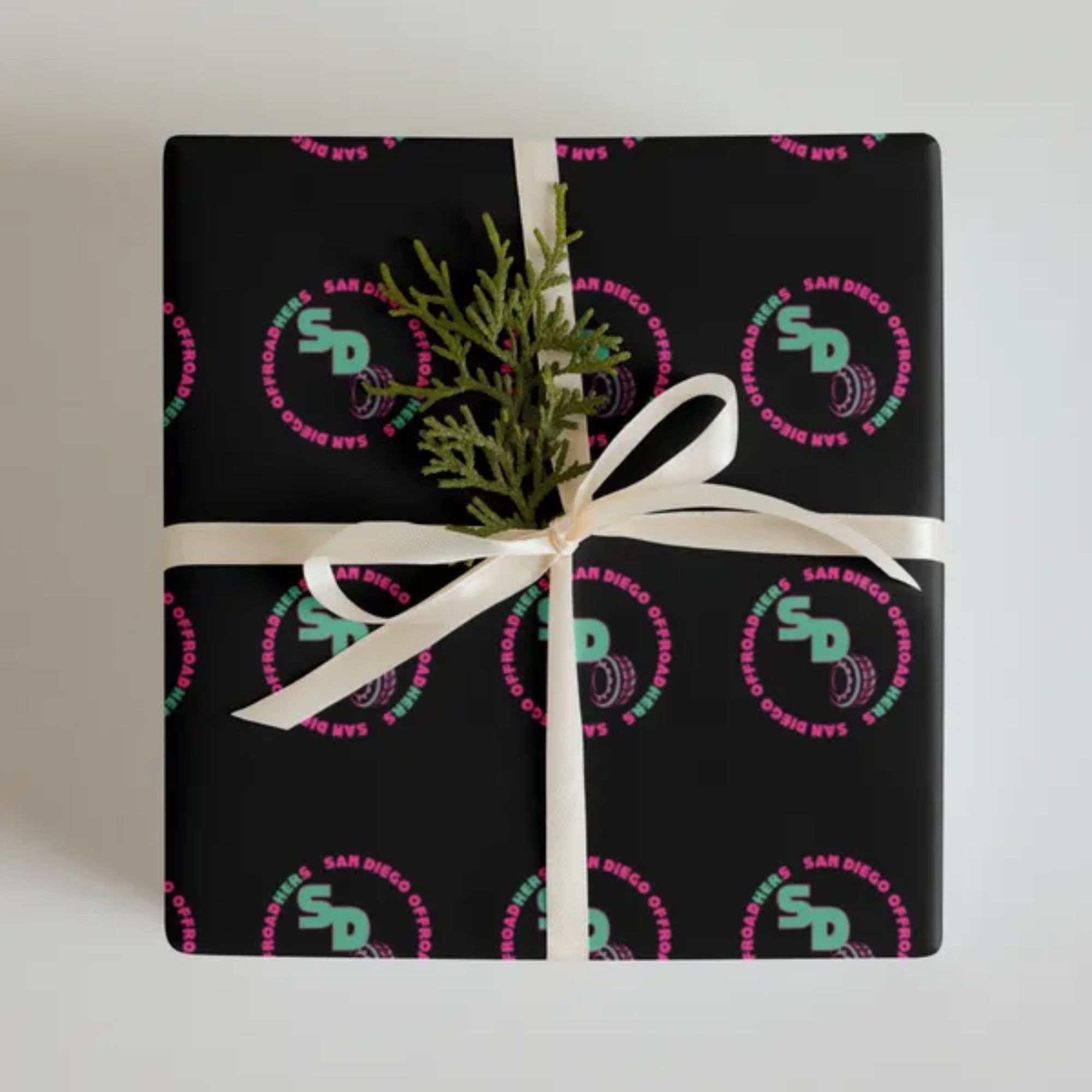 San Diego Offroadhers wrapping paper