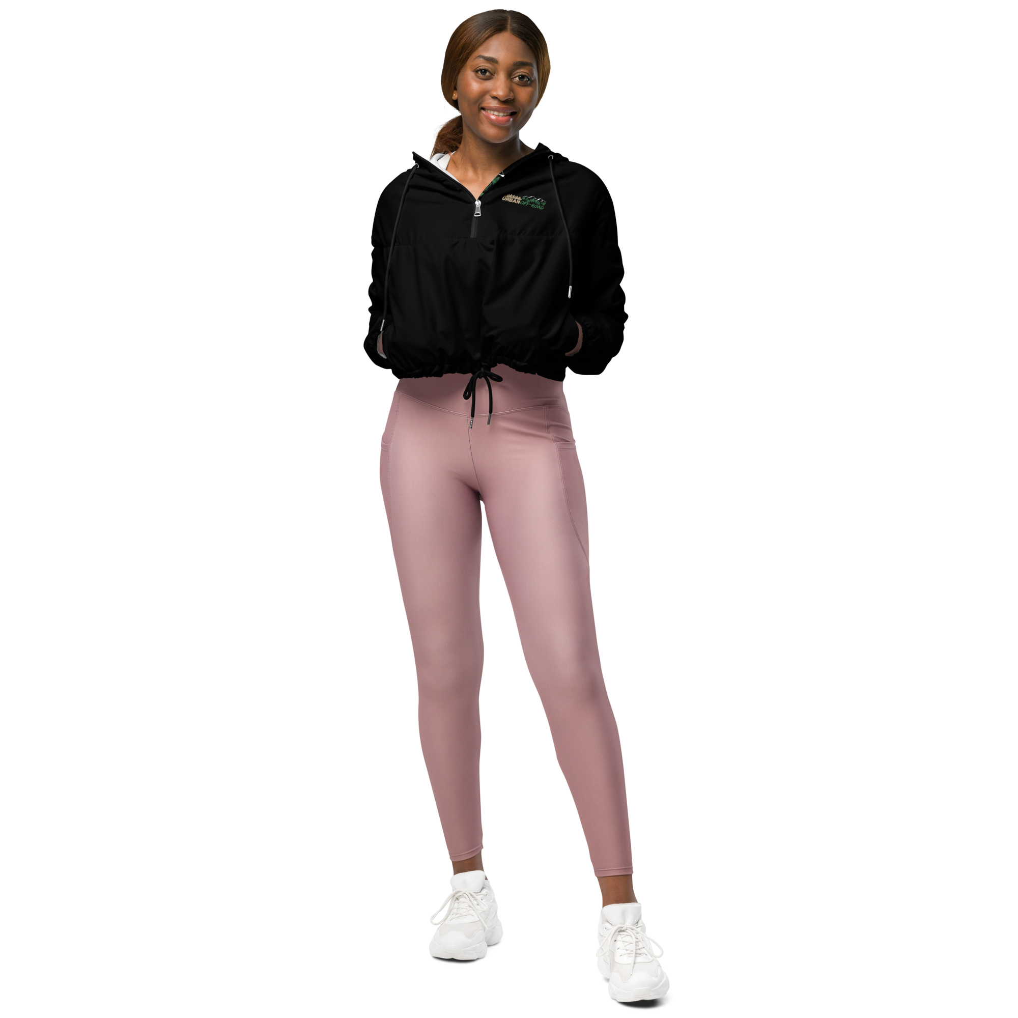 Urban Off-road women's cropped windbreaker